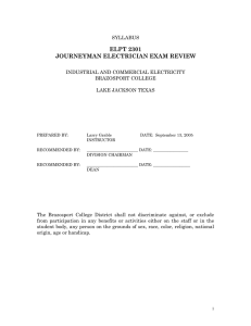 elpt 2301 journeyman electrician exam review