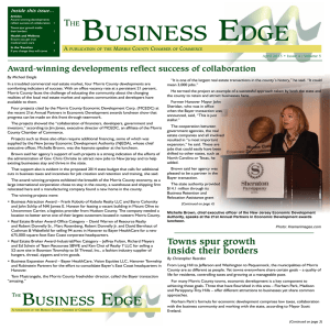 April 2013 - Morris County Chamber of Commerce