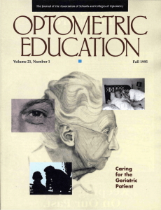 Fall 1995, Volume 21, Number 1 - Association of Schools and