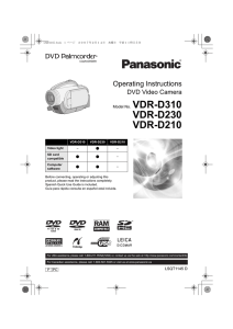 VDR-D230 VDR-D210