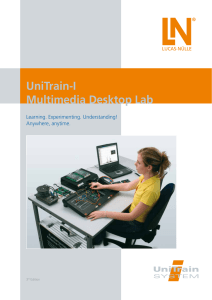 UniTrain-I Multimedia Desktop Lab