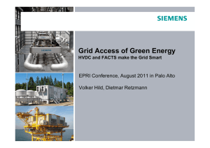 Grid Access of Green Energy