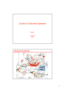Control of Discrete Systems