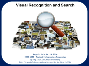 Visual Recognition and Search