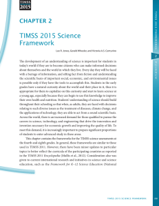 TIMSS 2015 Science Framework