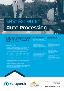 SAS™ Extreme™ Auto Processing
