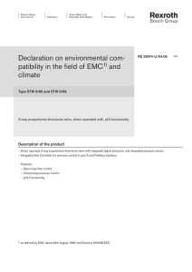 Declaration on environmental com
