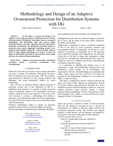 Methodology and Design of an Adaptive Overcurrent Protection for