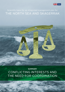 the north sea and skagerrak conflicting interests and the need for