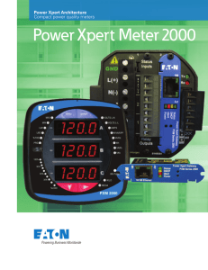 Power Xpert Meter 2000