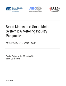 Smart Meters and Smart Meter Systems