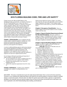 2010 florida buildng code, fire and life safety