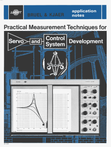 Practical Measurement Techniques for Servo and Control Systems