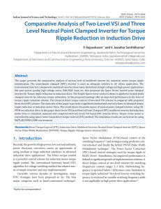 Comparative Analysis of Two Level VSI and Three Level Neutral