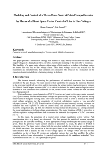 Modeling and Control of a Three-Phase Neutral-Point