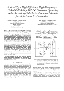 A Novel Type High-Efficiency High-Frequency