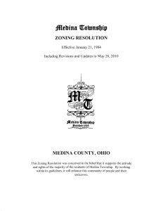 Medina Township Zoning Resolution