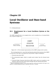 Local Oscillator and Base