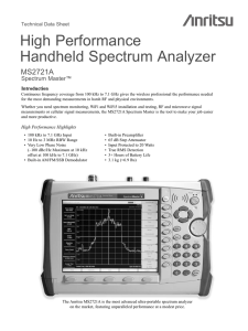 View Data Sheet - Electro Rent Corporation