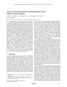 Accuracy of the International Terrestrial Reference Frame origin and