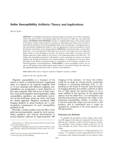 Sellar Susceptibility Artifacts: Theory and Implications