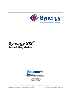 Synergy SIS - Edupoint.com