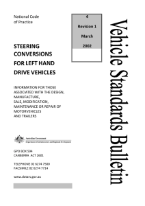 vsb 4 steering conversions for left hand drive vehicles