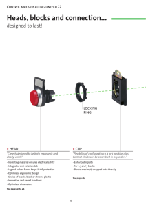 BACO 22mm Pushbuttons Catalog pg 6-98