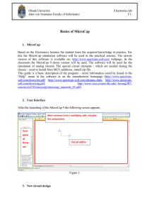 Basics of MicroCap