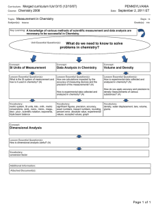 What do we need to know to solve problems in chemistry?