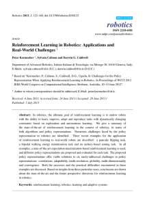 Reinforcement Learning in Robotics