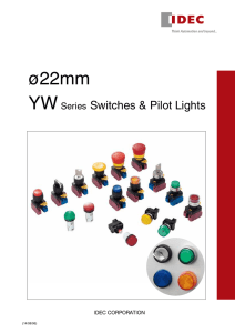 ø22 YW Series Selector Switches