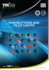 pushbuttons and pilot lights