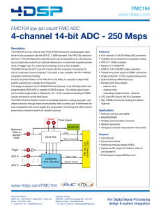 4-channel 14-bit ADC