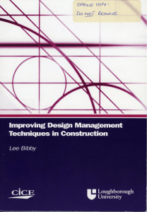 Improving Design Management
