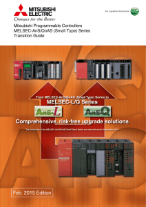 Mitsubishi Programmable Controllers MELSEC