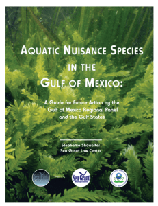 Aquatic Nuisance Species in the Gulf of Mexico