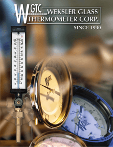 WGTC Catalog 2006 (Internet) - Weksler Glass Thermometer Corp.