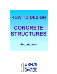 How to Design concrete structures