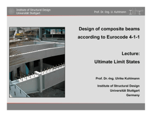 Structural analysis and ultimate limit state