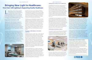 Bringing New Light to Healthcare