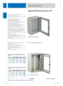 Spacial 3D steel enclosure 19