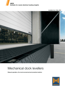 Mechanical dock levellers
