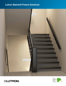 Lutron Stairwell Fixture Solutions