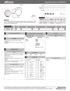 HID/CFL Specification Sheet