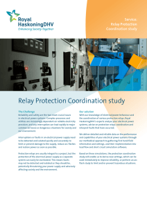 Relay Protection Coordination study