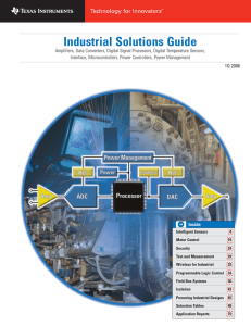 Industrial Solutions Guide