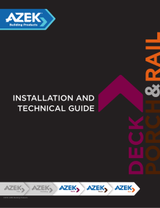 installation and technical guide