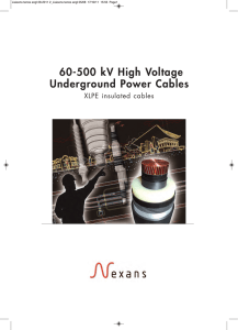 60-500 kV High Voltage Underground Power Cables