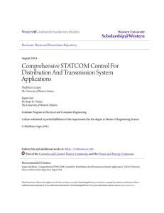 Comprehensive STATCOM Control For Distribution And